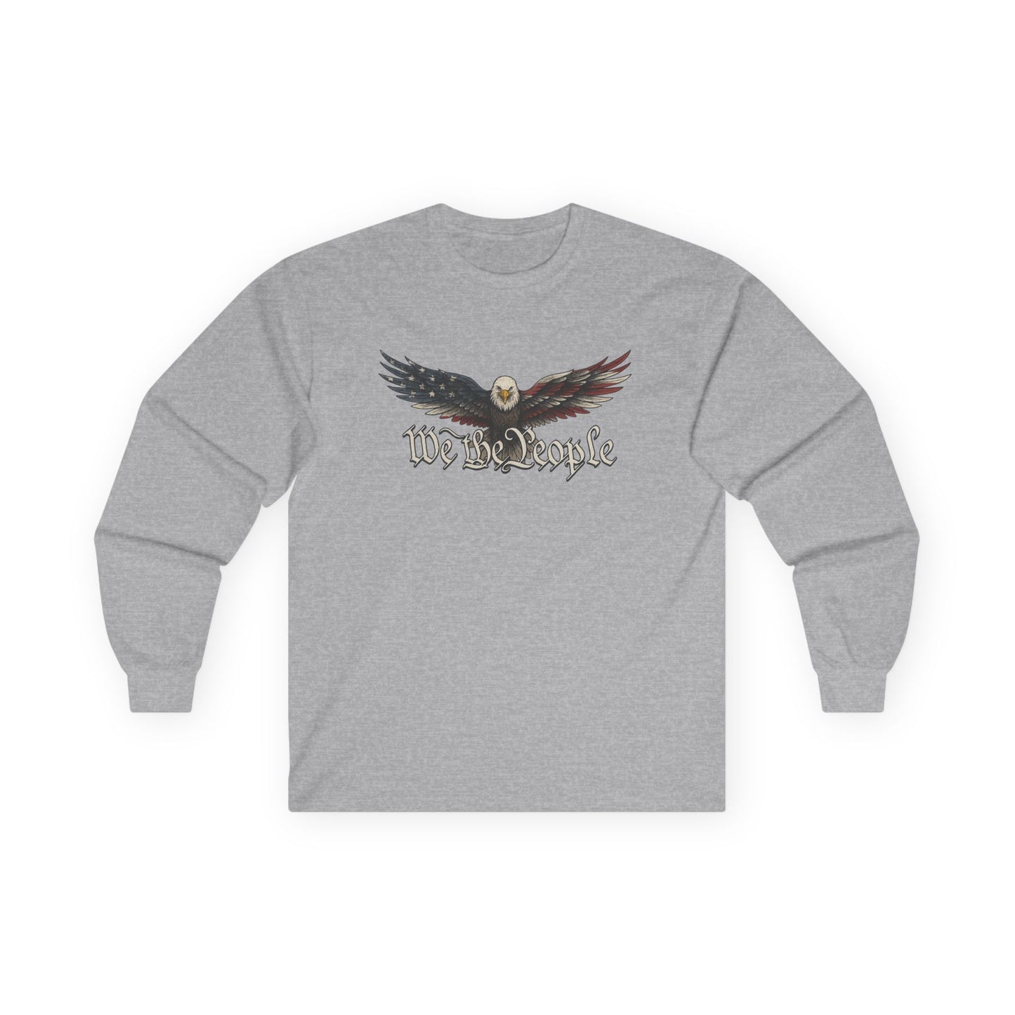 We the People Long Sleeve Tee (front design) – American Pride Shirt