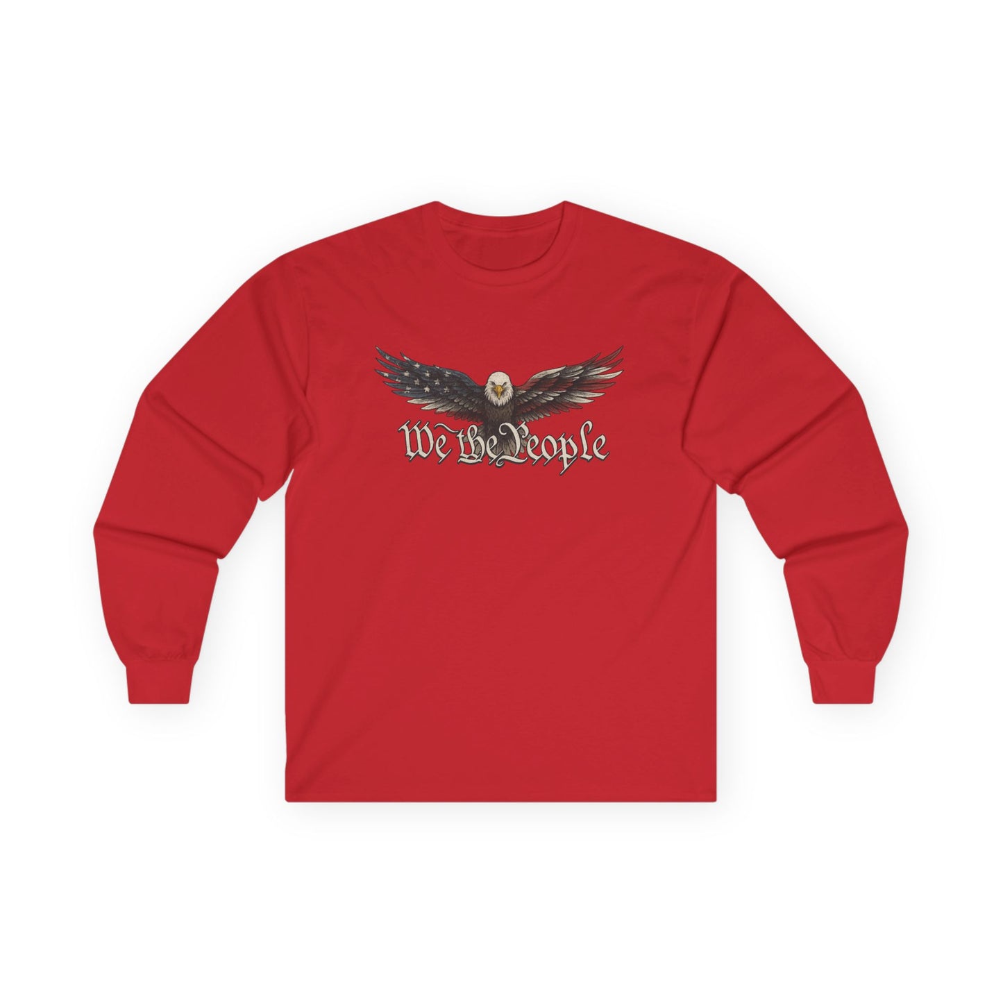 We the People Long Sleeve Tee (front design) – American Pride Shirt