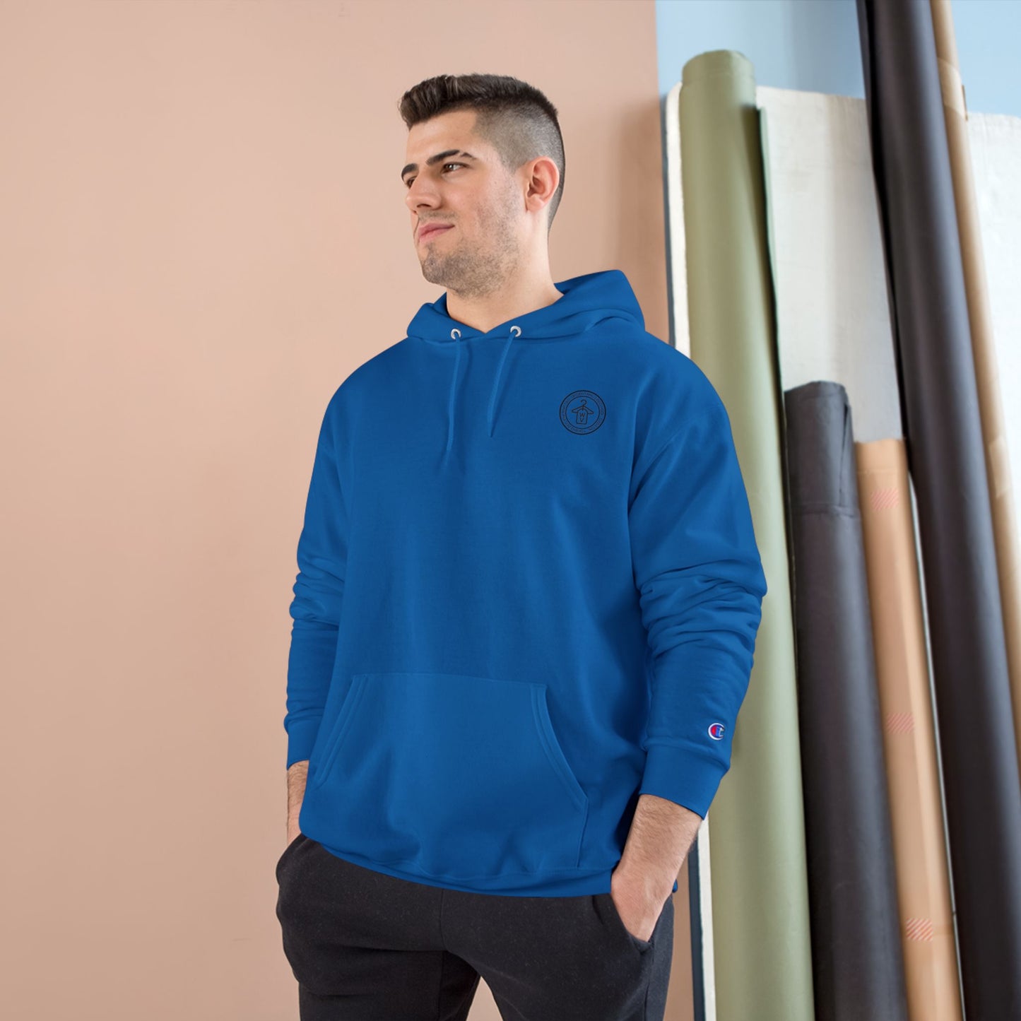 Crypto Vault Signature Hoodie (front logo) – Premium Champion Fleece