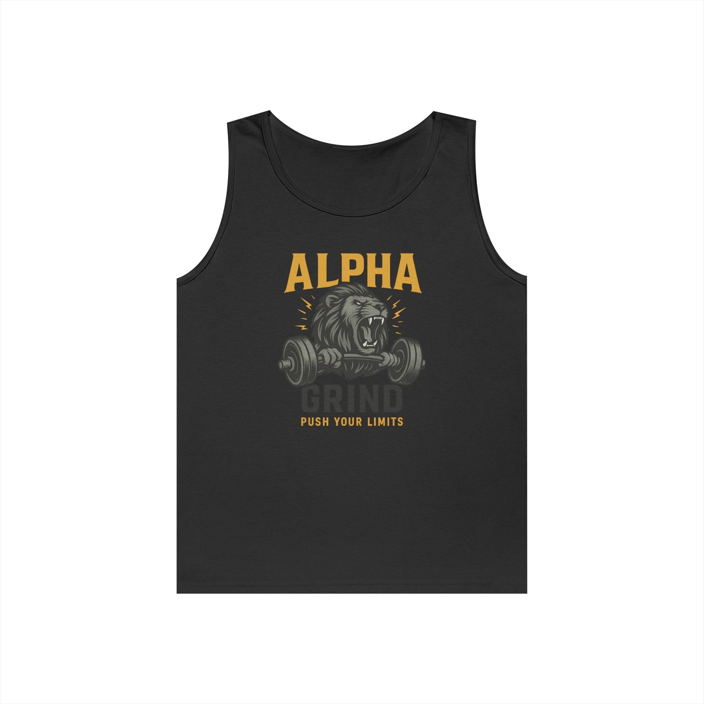 Push Your Limits Tank Top (front design) – Gym Apparel