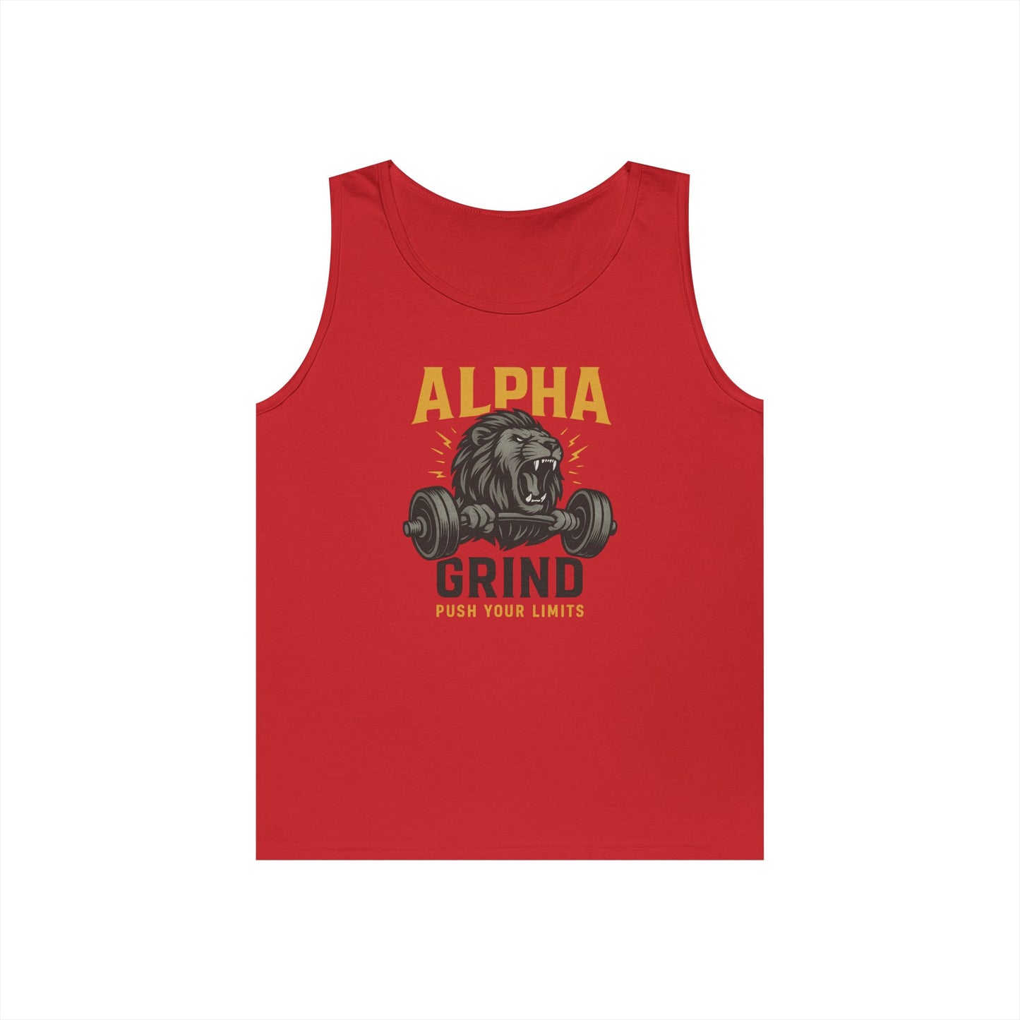 Push Your Limits Tank Top (front design) – Gym Apparel