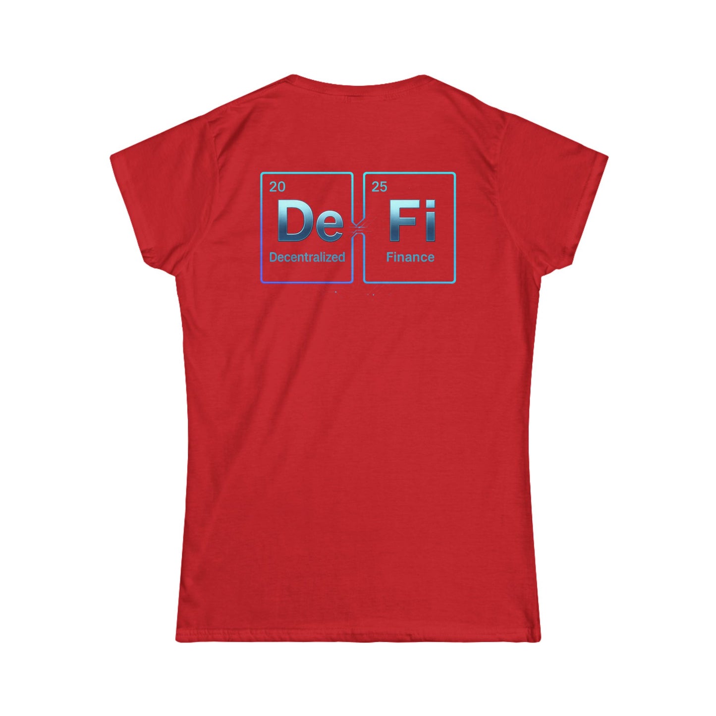 Decentralized Finance Tee (front logo + back design) – Crypto Vault Women’s Shirt